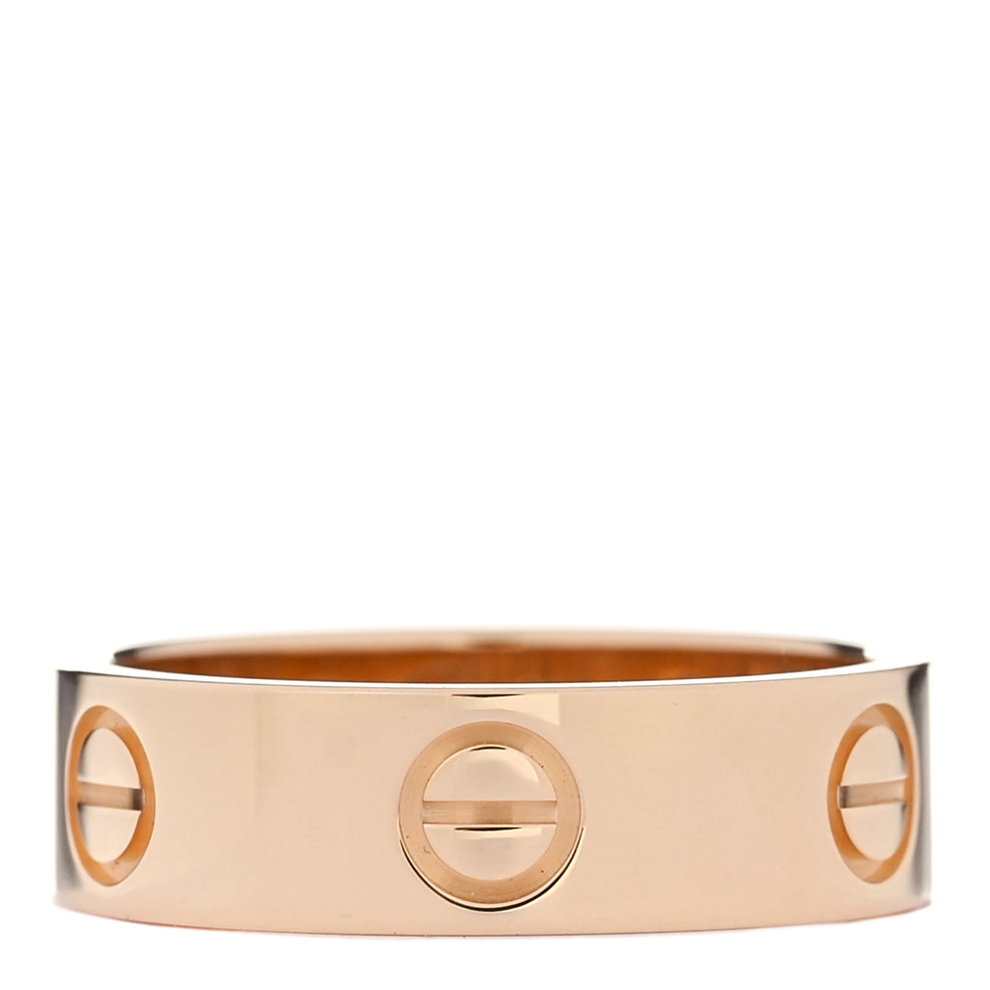 18K Yellow Gold 5.5mm LOVE Ring 54 6.75