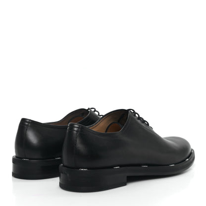 Fendi Vitello Mens Lace Up Oxfords 10 Black 4 of 8