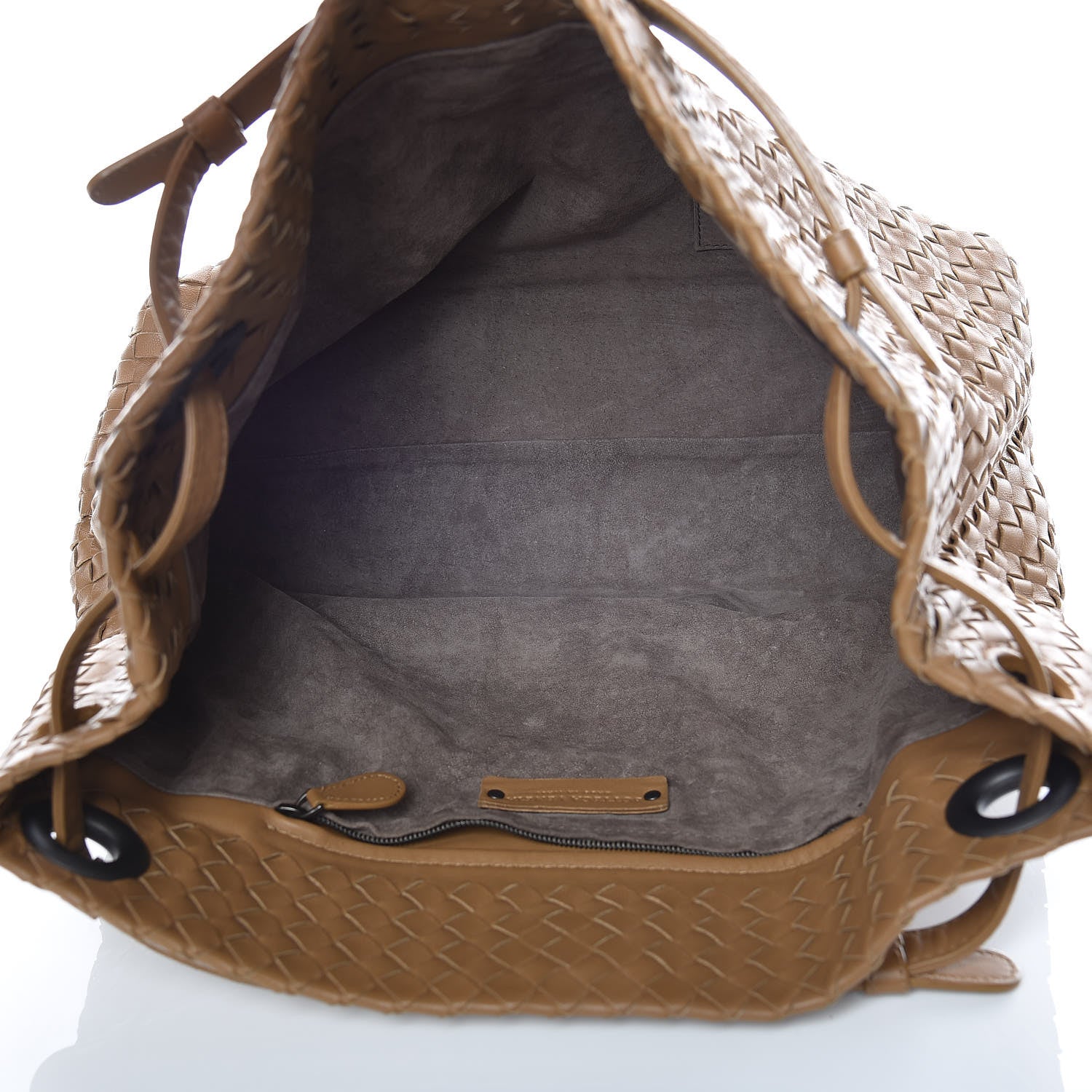 Bottega Veneta Nappa Intrecciato Medium Garda Shoulder Bag Camel 5 of 14