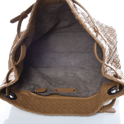 Bottega Veneta Nappa Intrecciato Medium Garda Shoulder Bag Camel 5 of 14