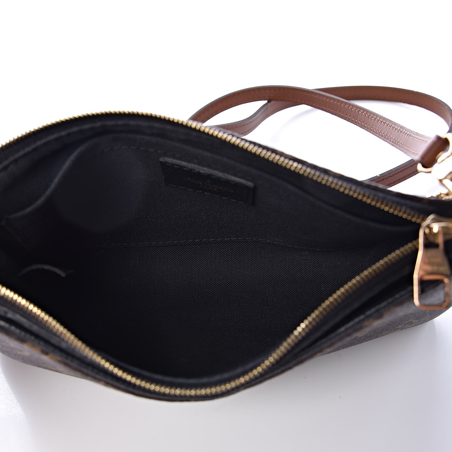 Louis Vuitton Monogram Pallas Clutch Black 5 of 18