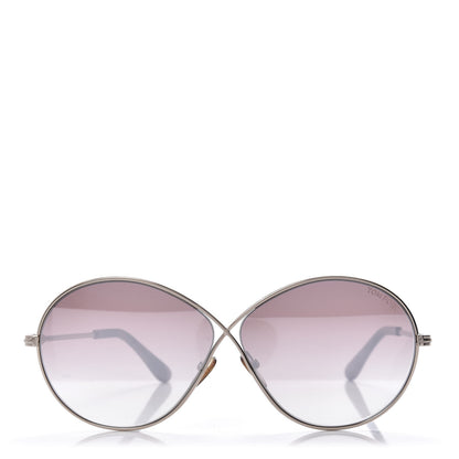 Tom Ford Rania-02 Oval Sunglasses TF564 Light Gold 3 of 8