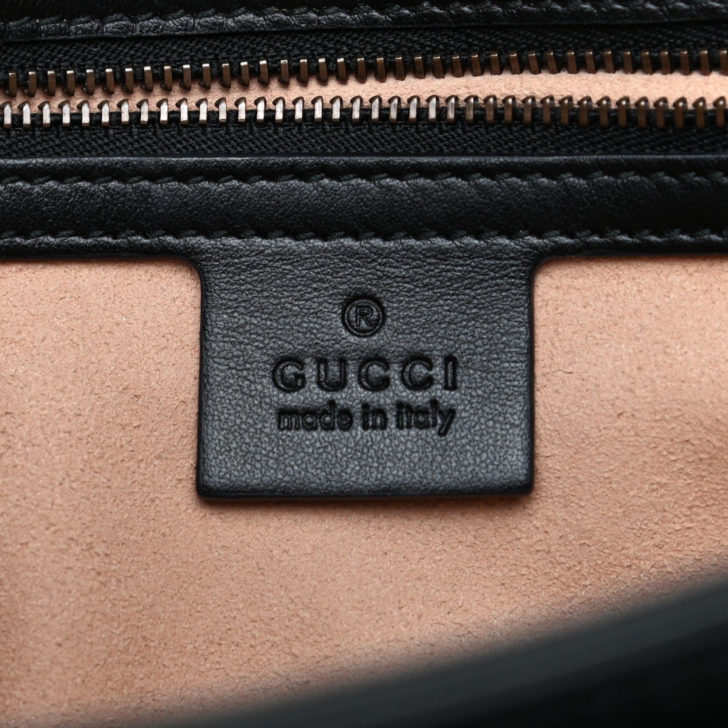 Gucci Calfskin Matelasse GG Marmont Clutch Black 6 of 7