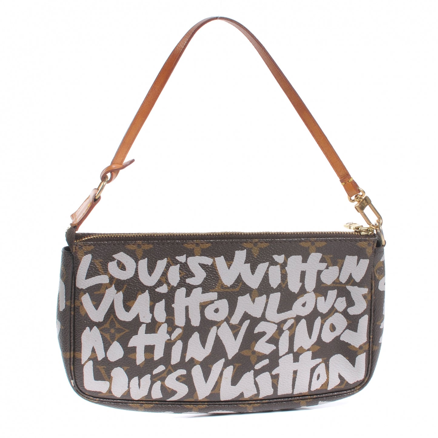 Monogram Graffiti Pochette Accessories Silver