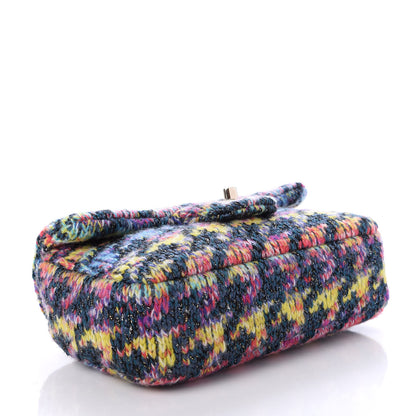Chanel Knit Mini Rectangular Flap Multicolor 4 of 10