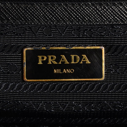 Prada Saffiano Lux Bowler Black 8 of 12