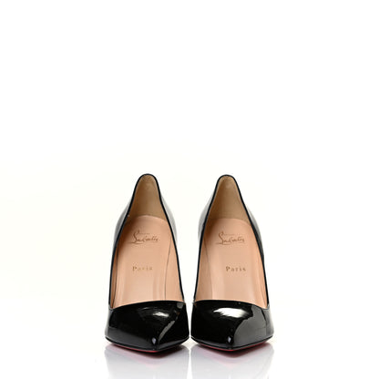 Christian Louboutin Patent Pigalle 100 Pumps 39 Black 2 of 7