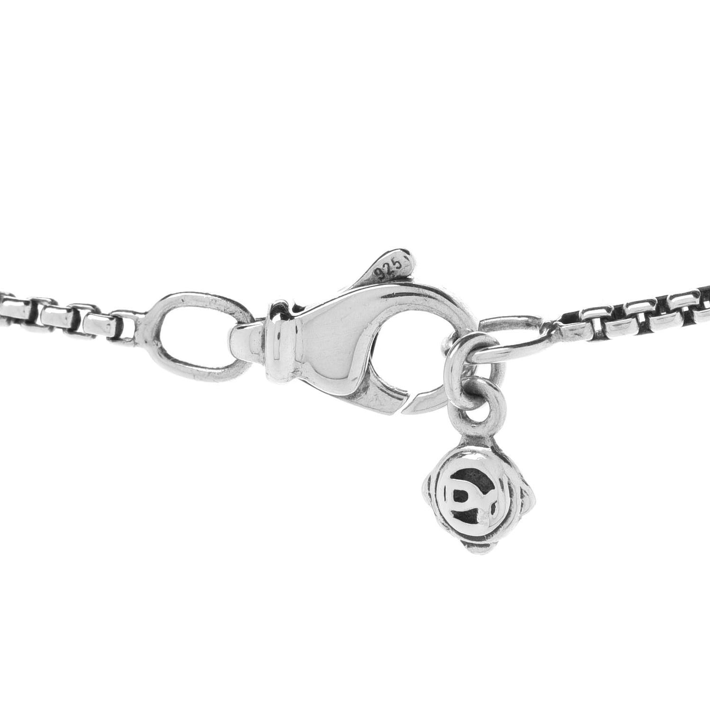 Sterling Silver Diamond Morganite 7mm Petite Albion Pendant Necklace