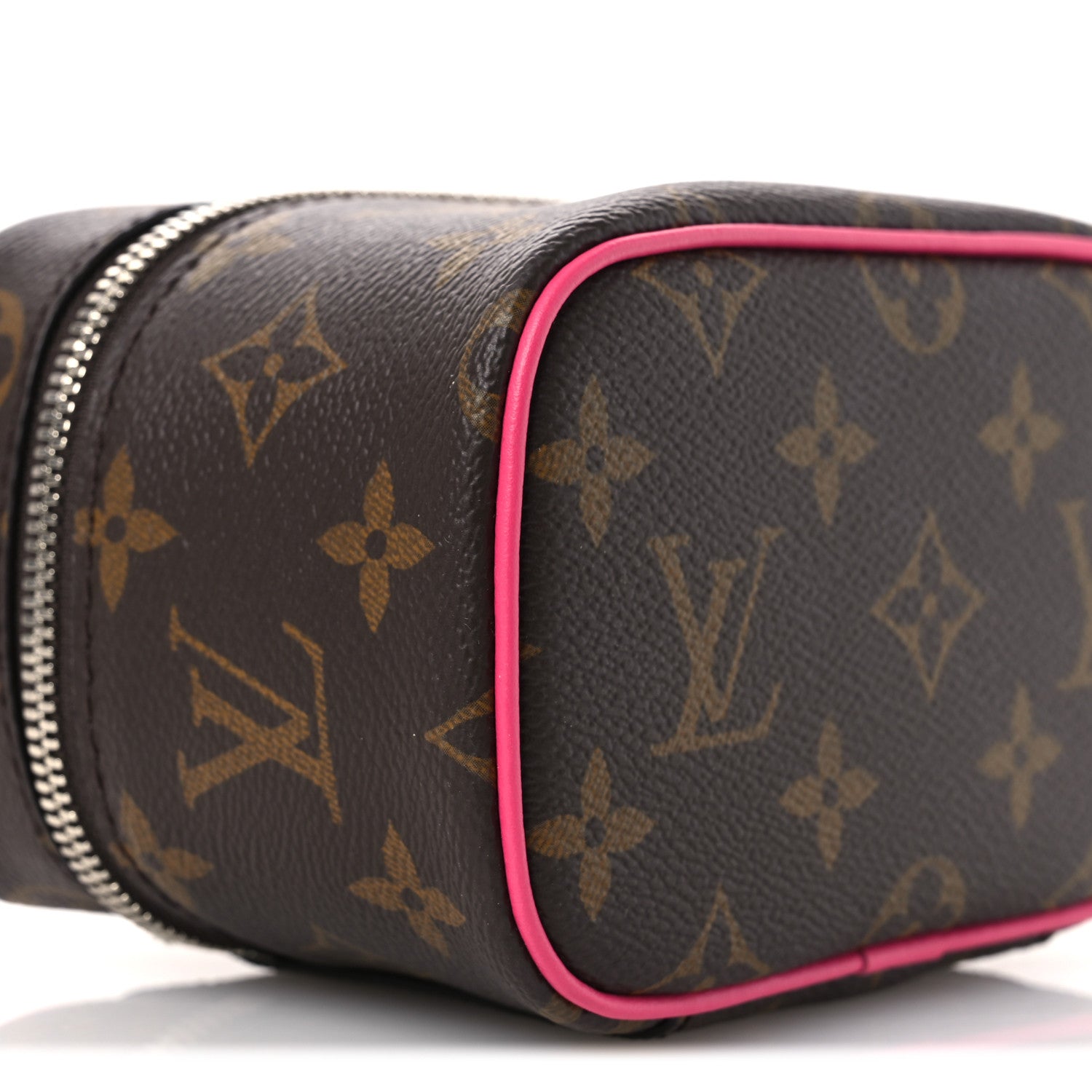 Louis Vuitton Monogram Macassar Nice Nano Rose Pondichery 8 of 10