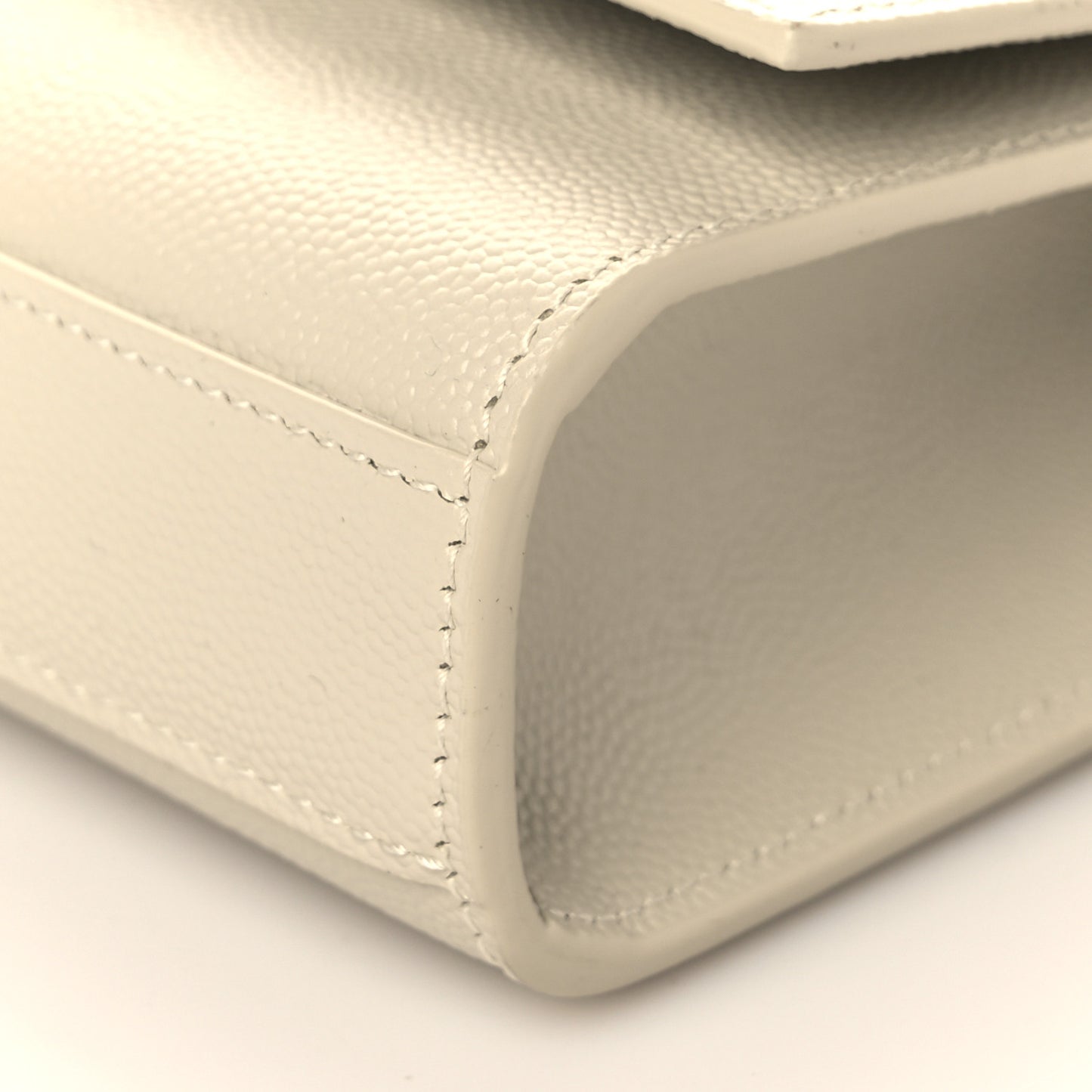 Grain De Poudre Small Monogram Kate Satchel Crema Soft