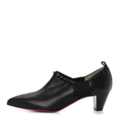 Christian Louboutin Nappa Studded Vicky 45 Booties 37 Black 1 of 9