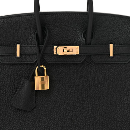 Hermes Togo Birkin 25 Black 24 of 31