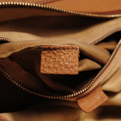 Celine Pebbled Calfskin Mini Luggage Camel 7 of 9