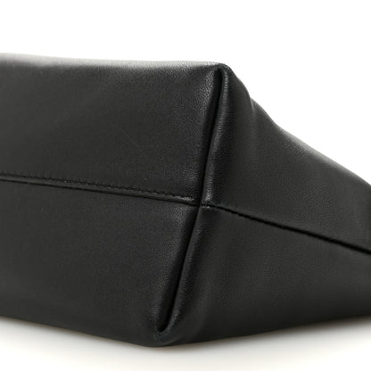 Loewe Mellow Nappa Medium Donut Chain Flamenco Knot Clutch Black 10 of 12