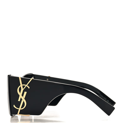 Saint Laurent Acetate Blaze Sunglasses SL M119 Black 3 of 8