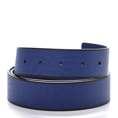 Louis Vuitton Taiga 35mm LV Initiales Belt 100 40 Cobalt 4 of 7