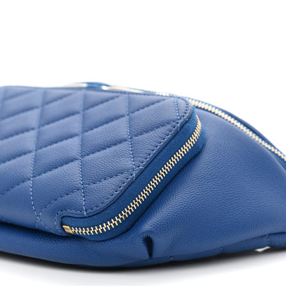 Chanel Caviar Quilted Business Affinity Waist Belt Bag Dark Blue 11 of 11