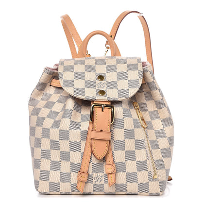 Louis Vuitton Damier Azur Sperone BB Backpack 1 of 7