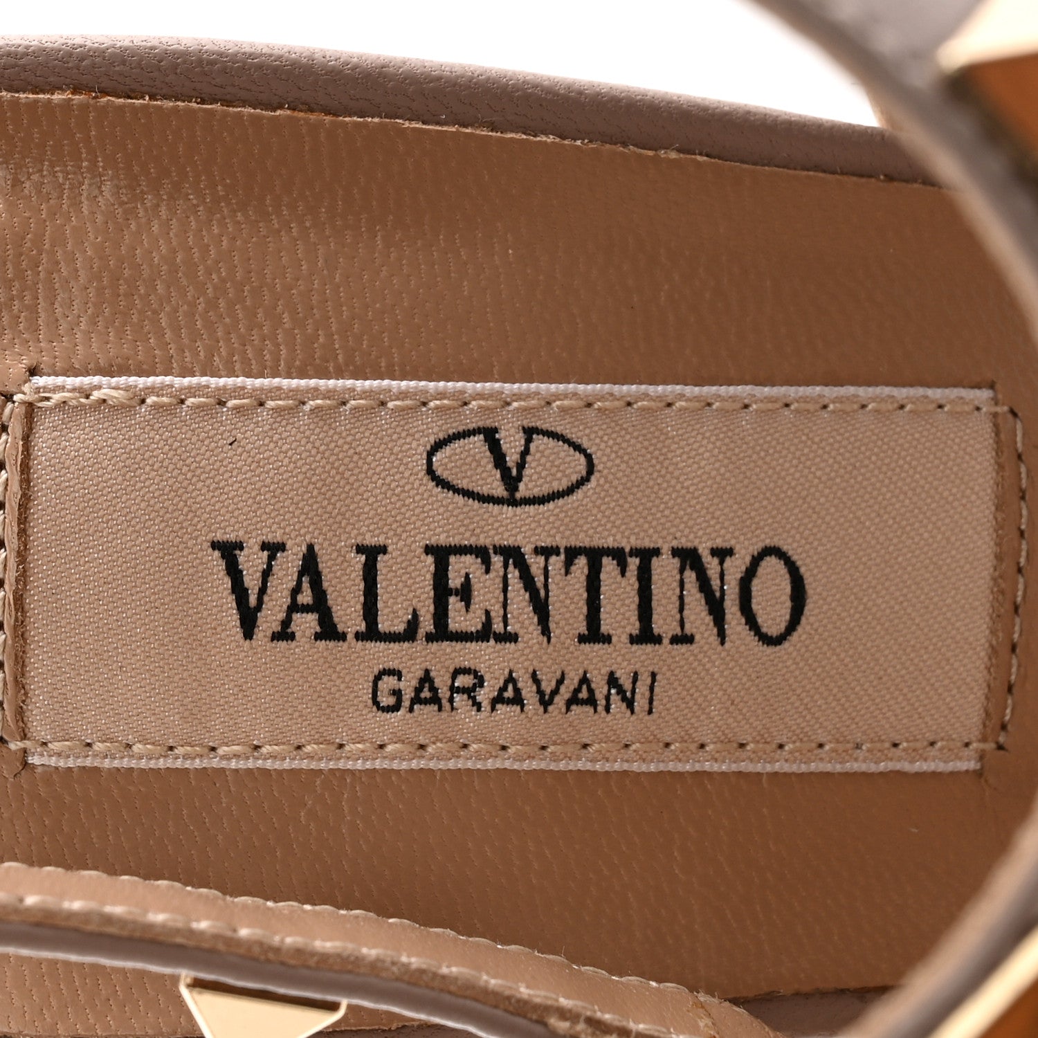 Valentino Garavani Patent Nappa Rockstud Ankle Strap 100mm Pumps 37.5 Light Ivory Poudre 7 of 8
