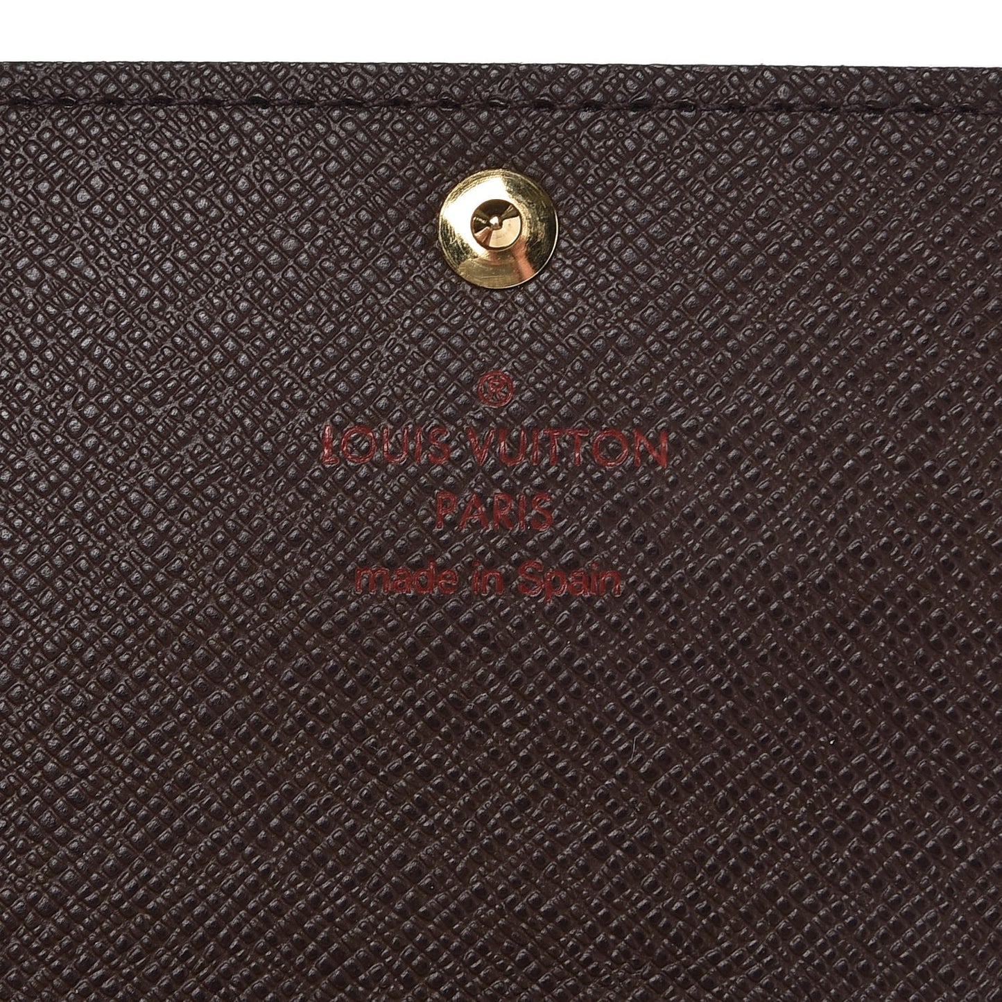 Damier Ebene Anais Wallet