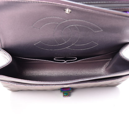 Chanel Iridescent Lambskin Quilted 2.55 Reissue 225 Flap Light Purple 8 of 9