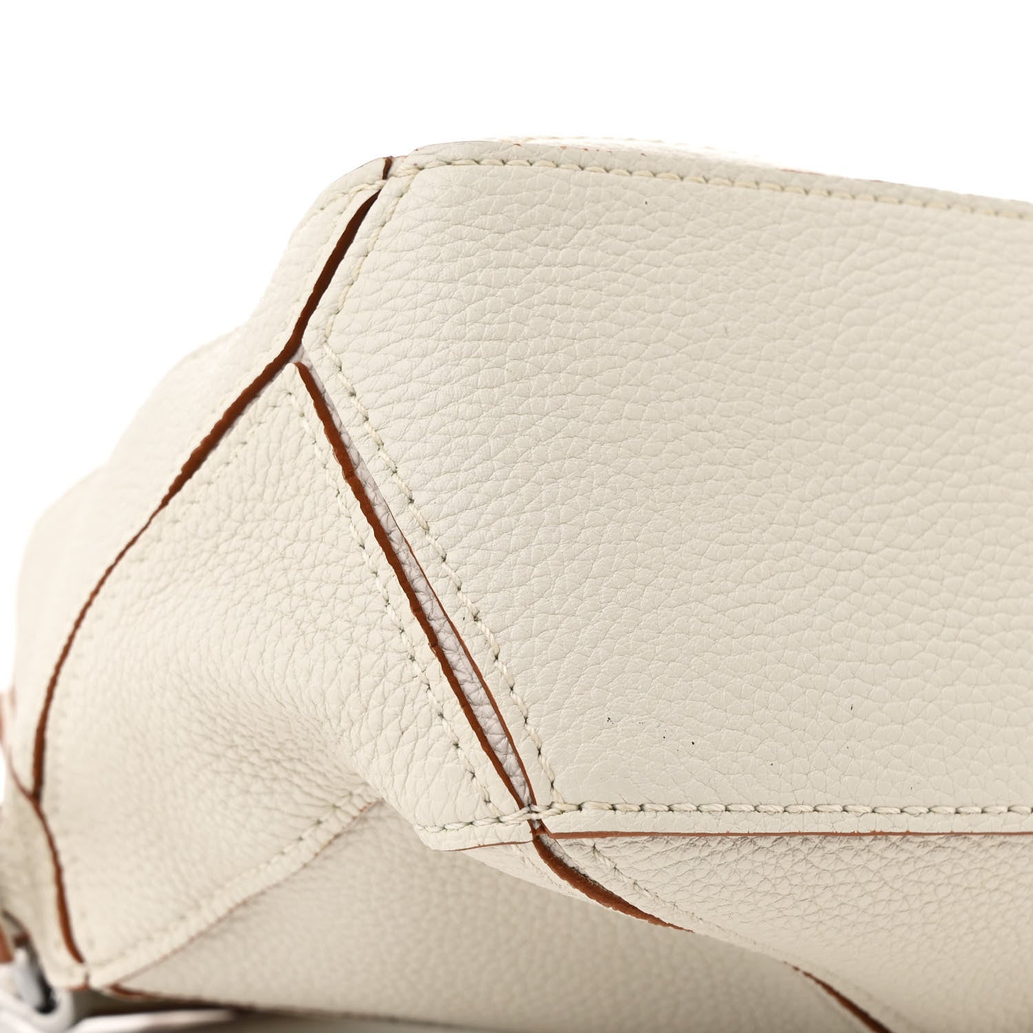 Loewe Calfskin Mini Puzzle Bag Soft White 9 of 10