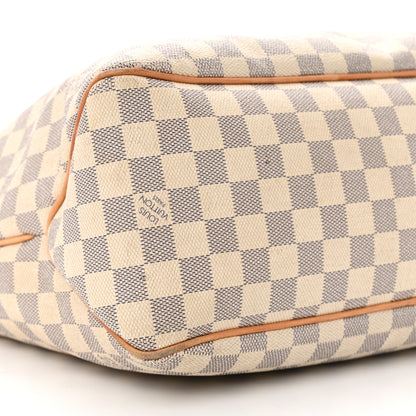 Louis Vuitton Damier Azur Delightful MM Rose Ballerine 9 of 19