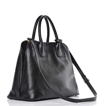 Prada Saffiano Cuir Open Promenade Tote Black 3 of 19