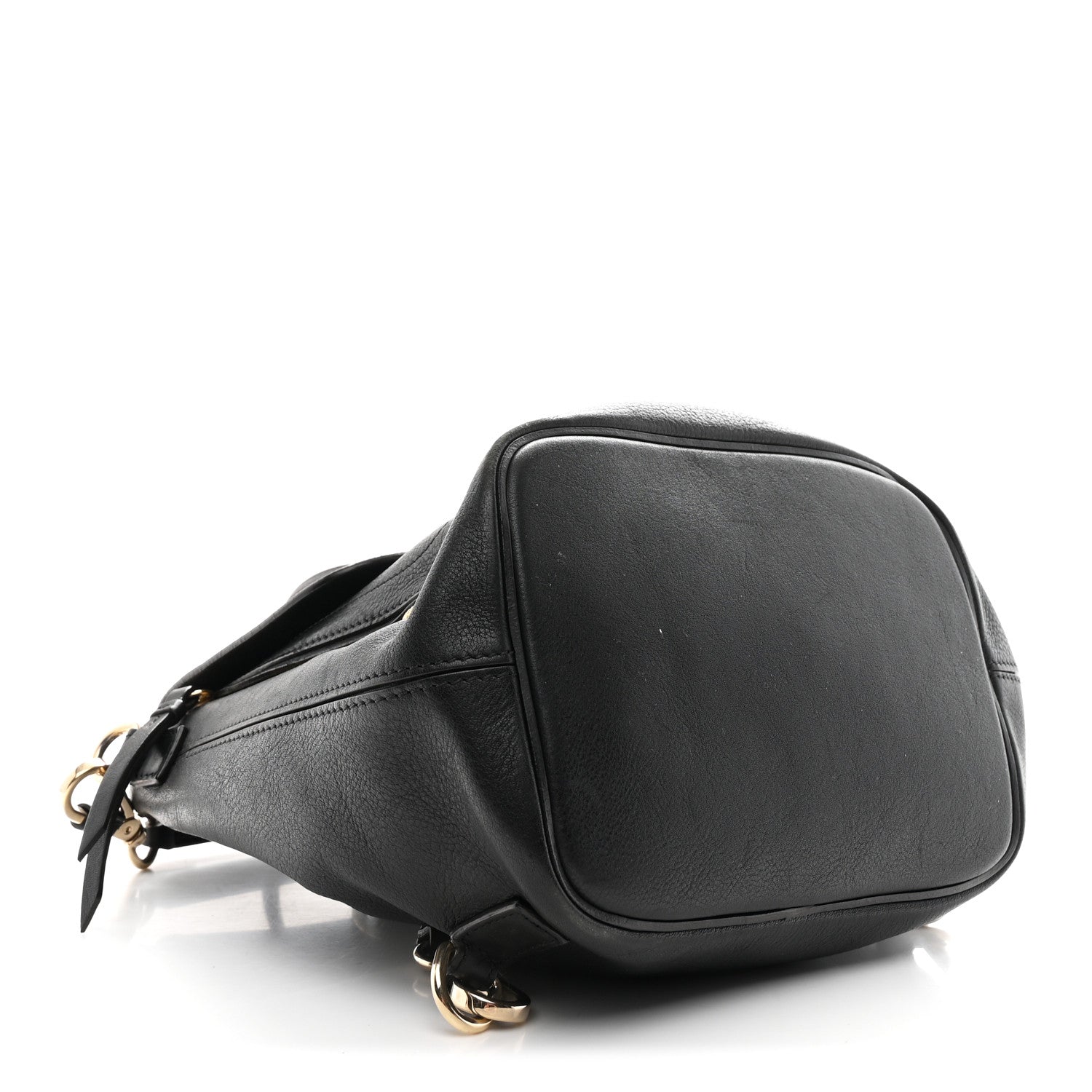 Chloe Suede Calfskin Medium Faye Backpack Black Black 4 of 10