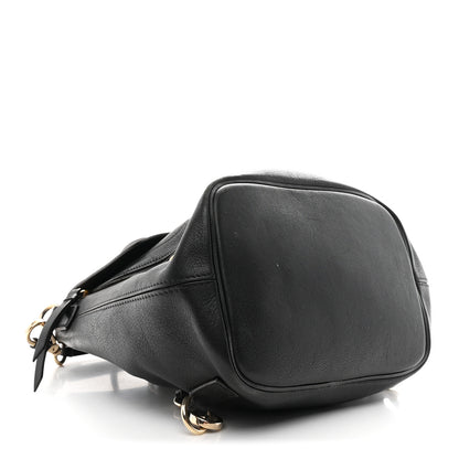 Chloe Suede Calfskin Medium Faye Backpack Black Black 4 of 10