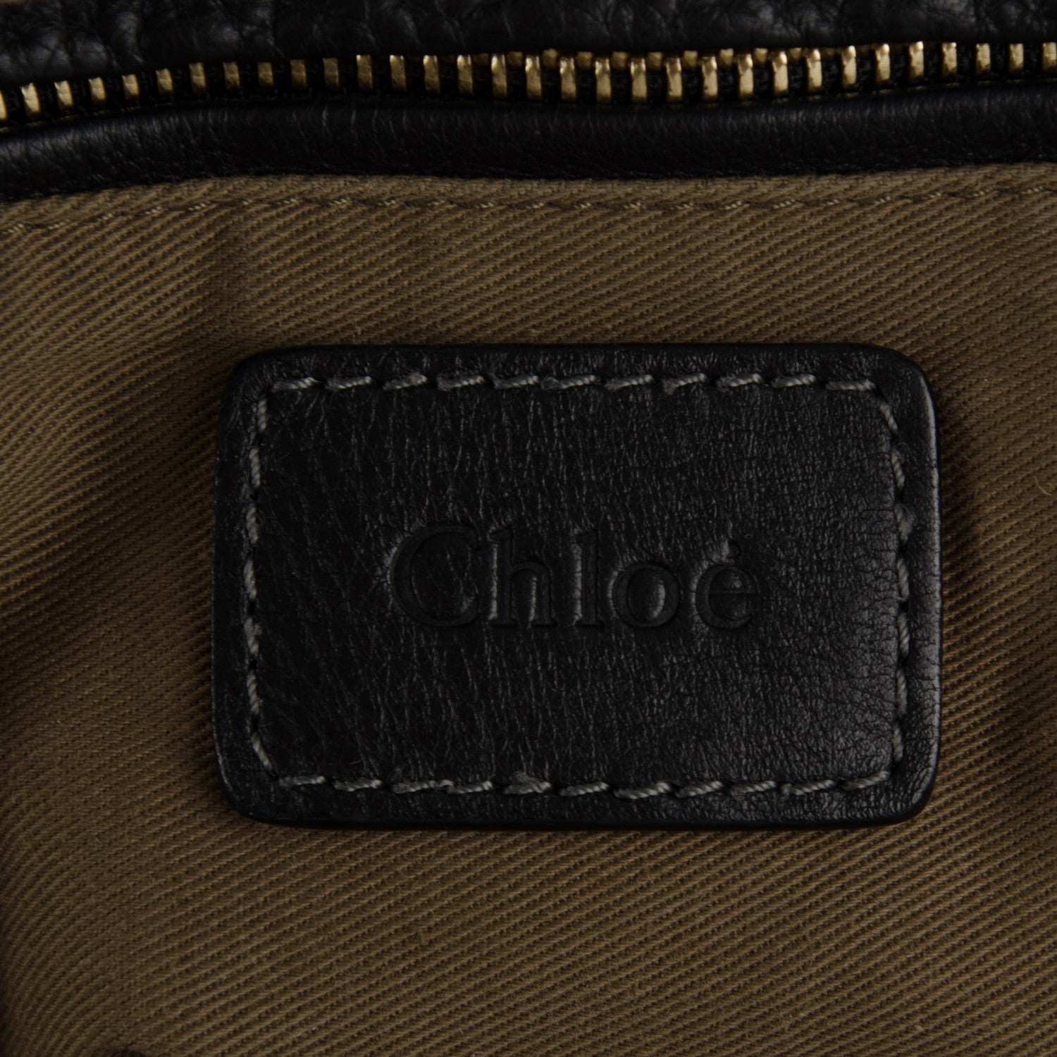 Chloe Calfskin Large Marcie Satchel Black 8 of 10