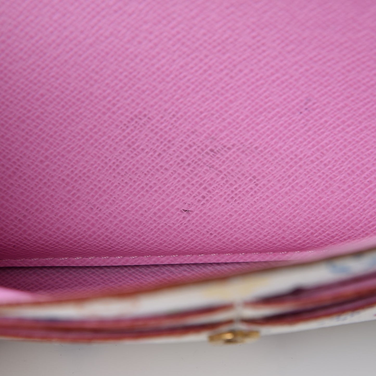 Monogram Multicolor Sarah Wallet White Litchi