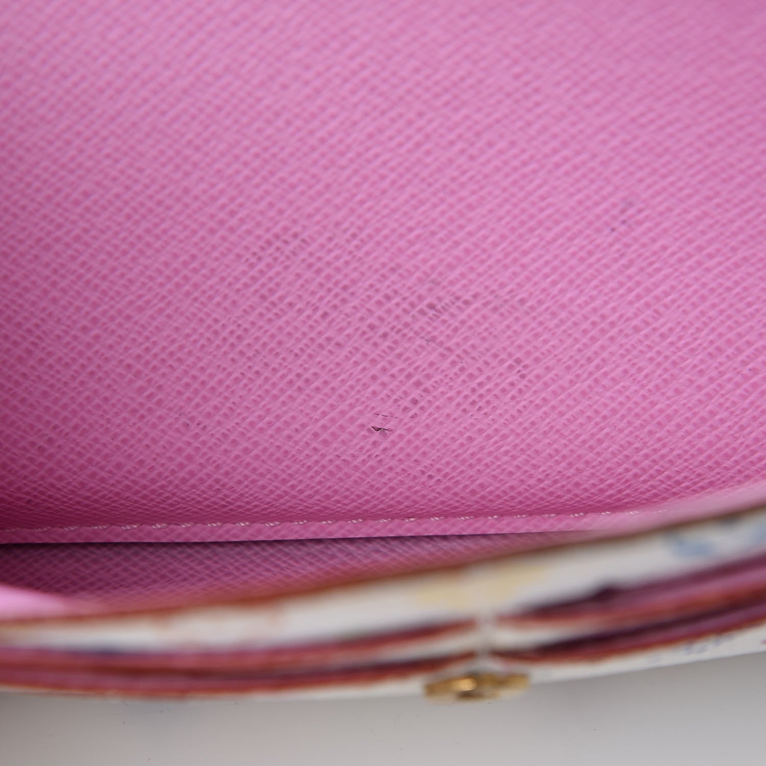 Louis Vuitton Monogram Multicolor Sarah Wallet White Litchi 22 of 24