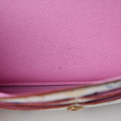 Louis Vuitton Monogram Multicolor Sarah Wallet White Litchi 22 of 24