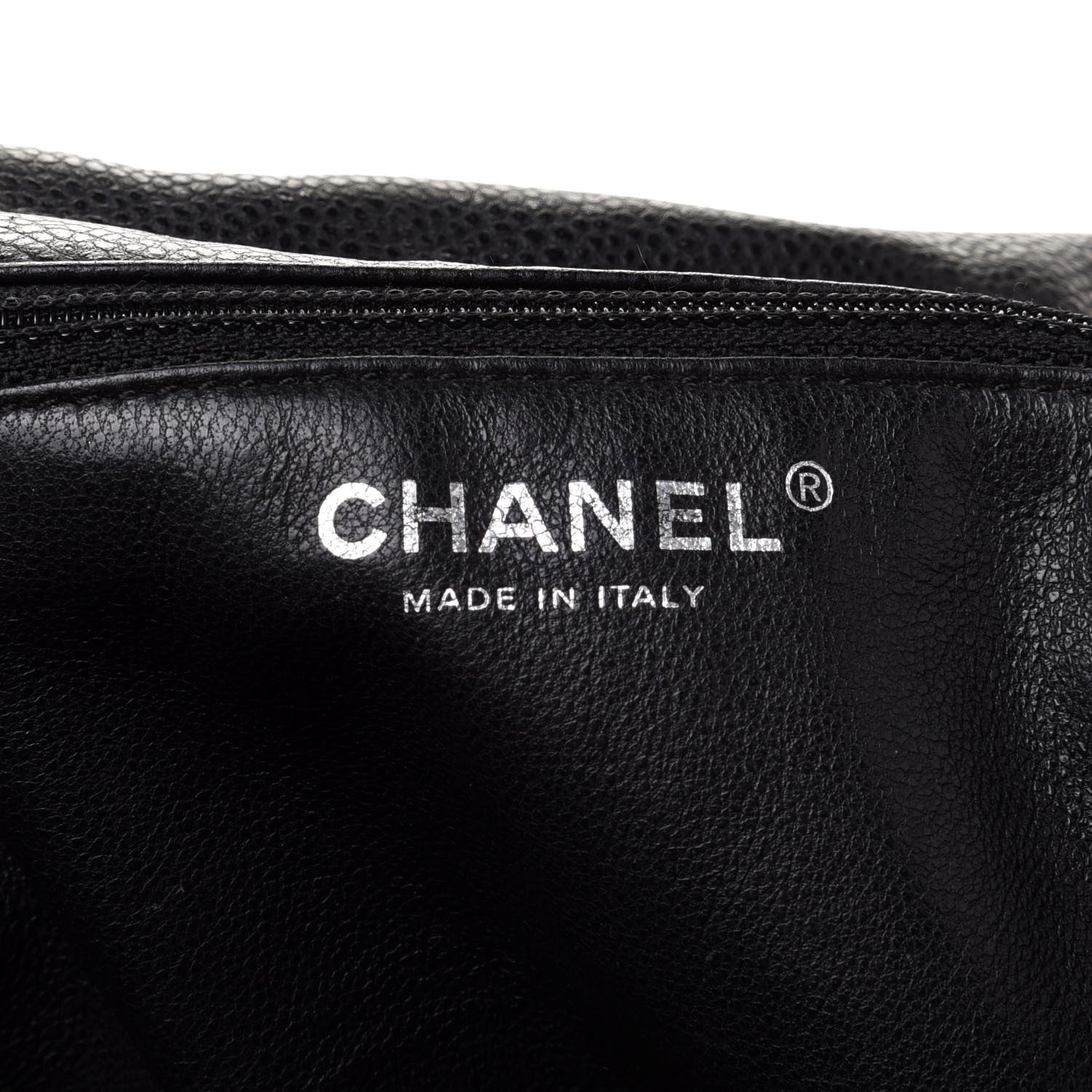 Chanel Caviar Timeless CC Accordion Flap Black 6 of 17