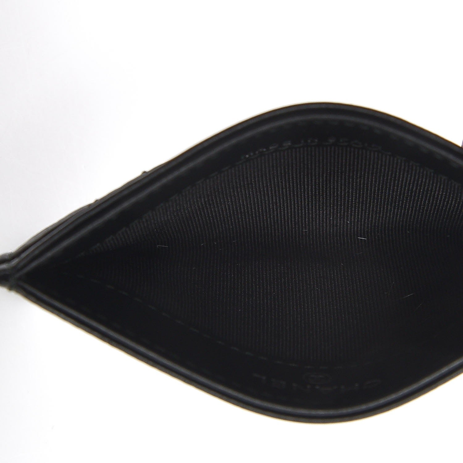 Chanel Calfskin Quilted Card Holder So Black 5 of 9