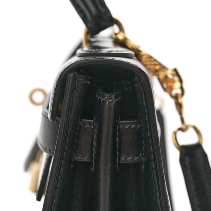 Hermes Box Kelly Sellier 28 Black 11 of 11