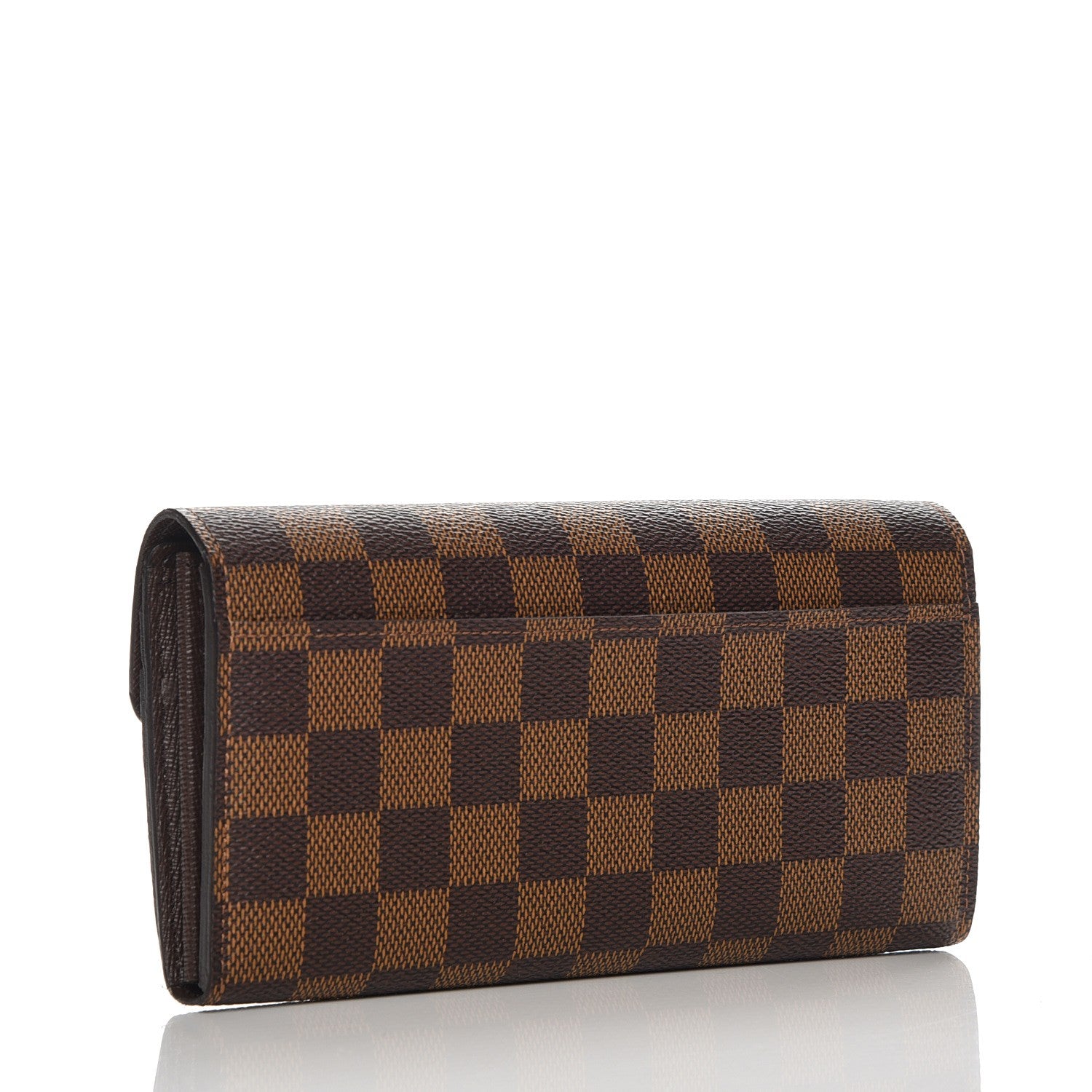 Louis Vuitton Damier Ebene Sarah Wallet NM 3 of 8
