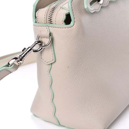 Fendi Vitello Dolce Scalloped Studded Medium By The Way Boston Bag Latte 12 of 18
