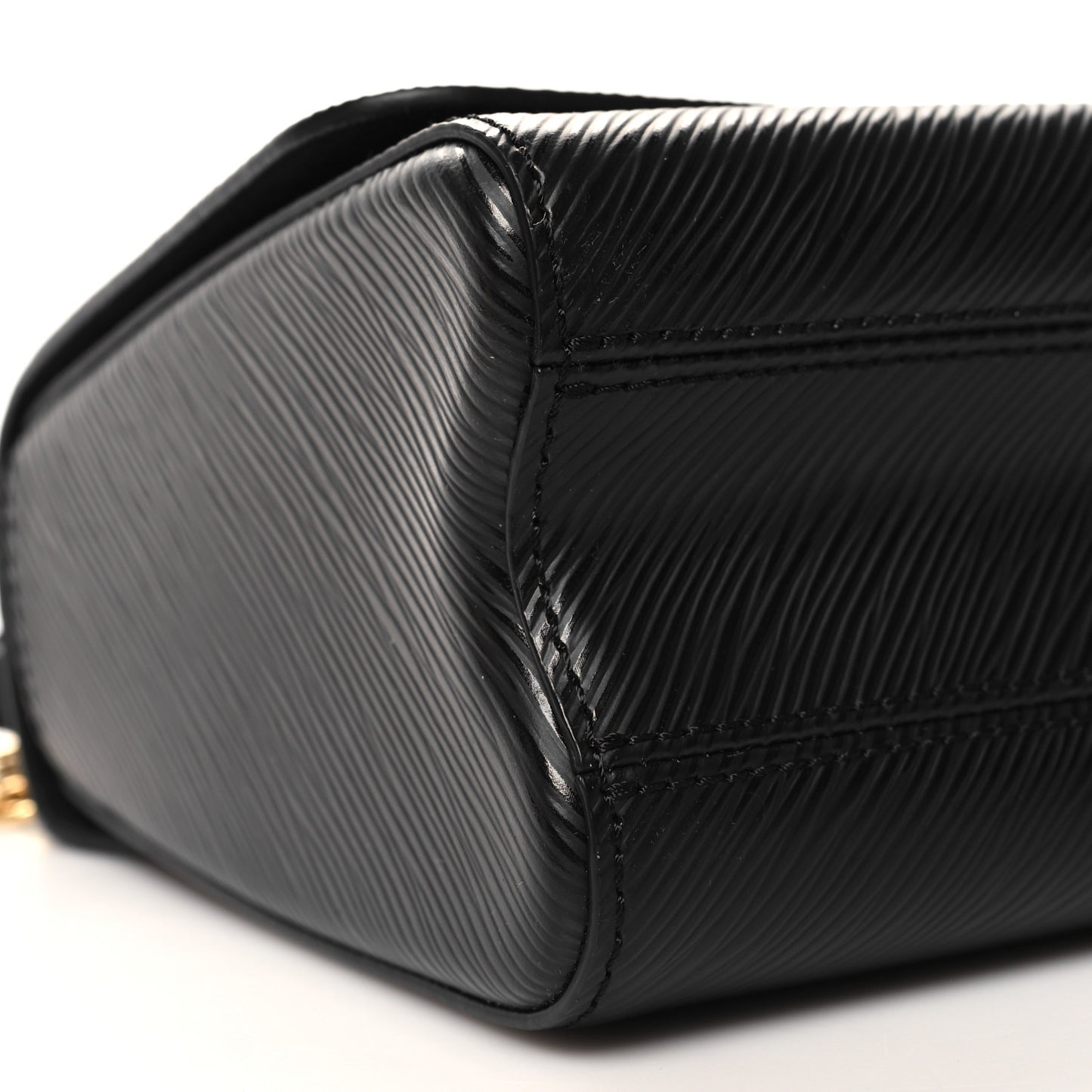 Epi Twist Shoulder Bag MM Black