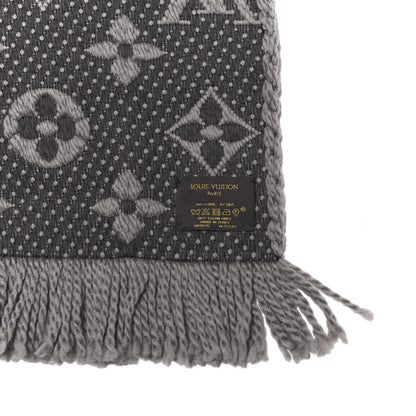 Louis Vuitton Wool Silk Logomania Scarf Verone 3 of 5