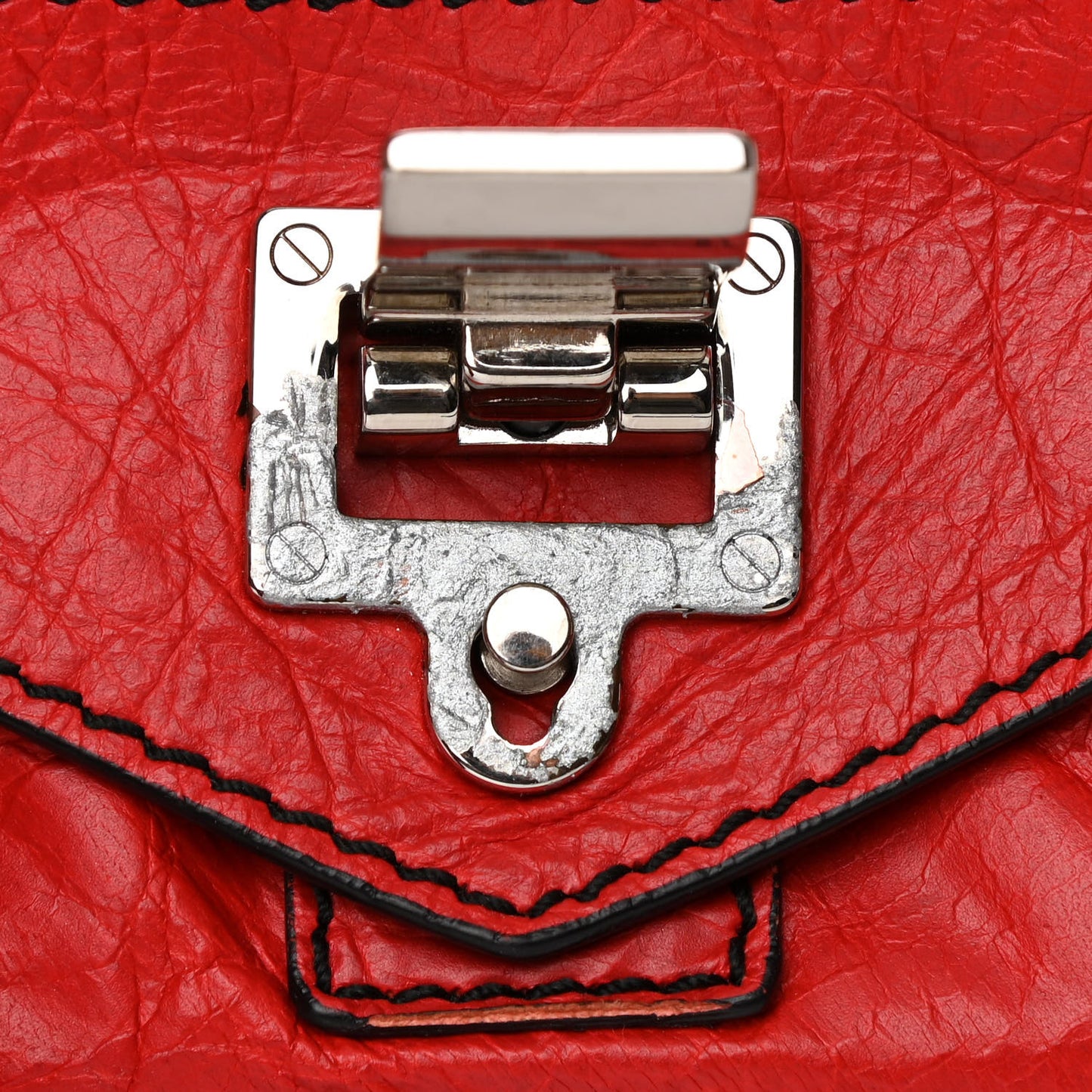Lambskin Tiny PS1 Satchel Chianti