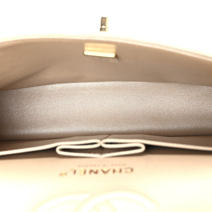 Chanel Metallic Caviar Quilted Small Double Flap Gold 5 of 10