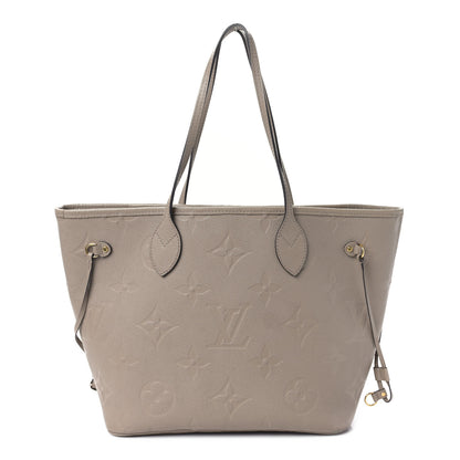 Louis Vuitton Empreinte Monogram Giant Neverfull MM Tourterelle 1 of 9