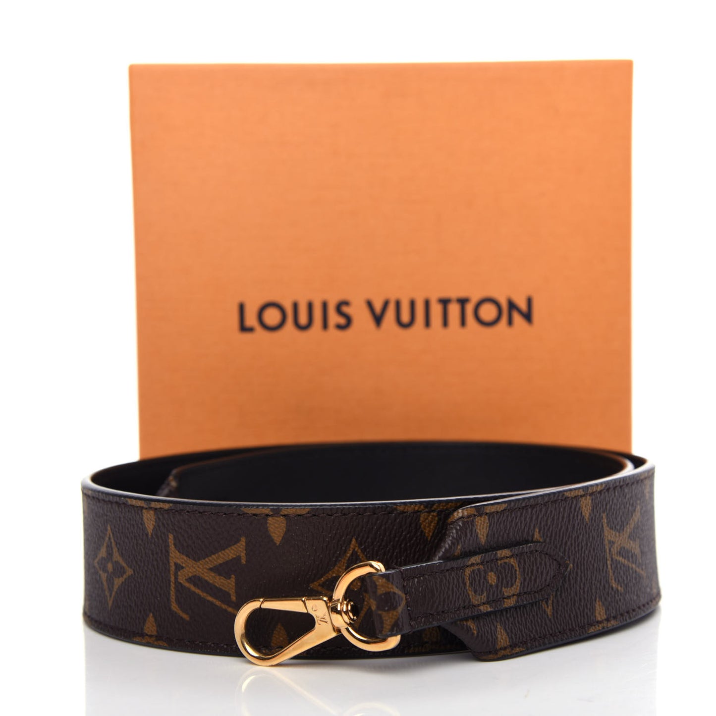 Monogram Bandouliere Shoulder Strap Black