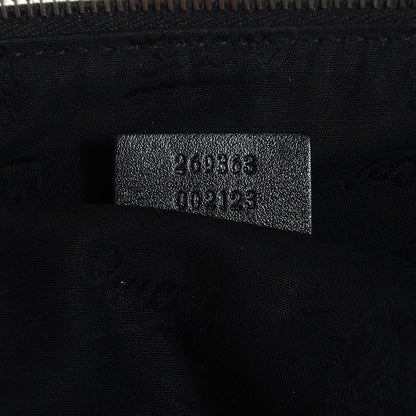 Gucci Imprime Monogram Web Carry On Duffle Bag Black 2 of 10