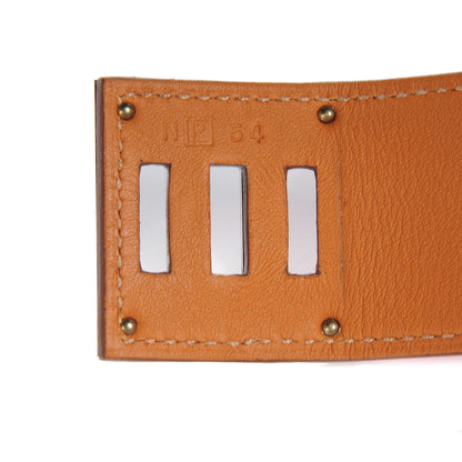 Hermes Epsom Kelly Dog Bracelet Rose Jaipur 4 of 6