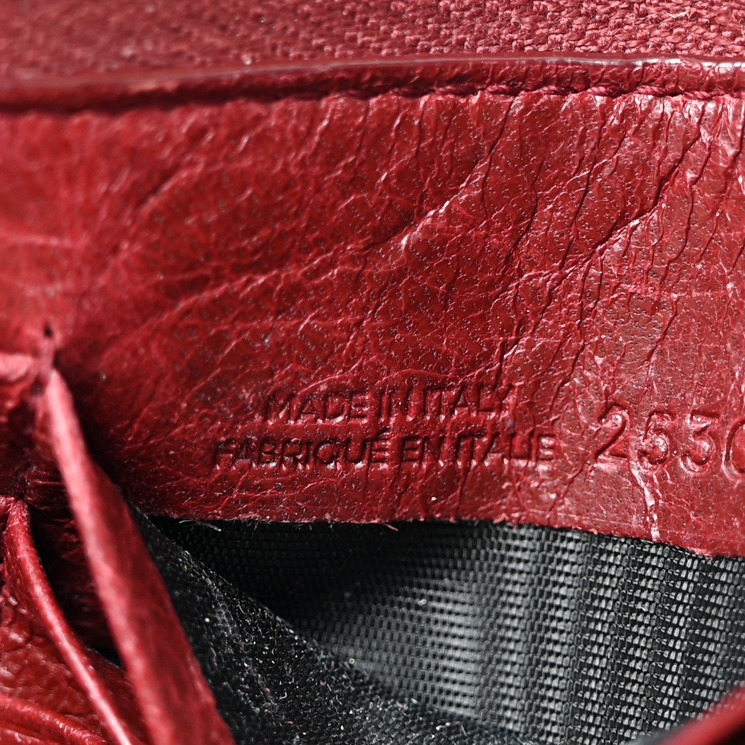 Balenciaga Agneau Classic Hardware Continental Zip Around Wallet Rouge Cerise 7 of 8