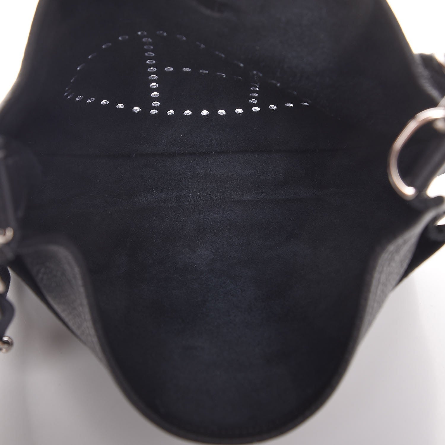 Hermes Taurillon Clemence Evelyne III PM Indigo 5 of 7