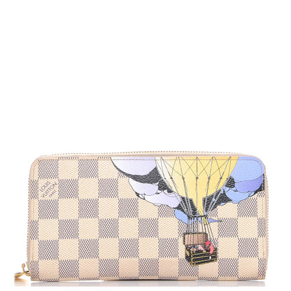 Louis Vuitton Damier Azur Illustre Zippy Wallet 1 of 12
